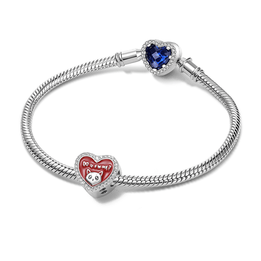 Gnoce Personalized Cat Lover Photo Charm_3