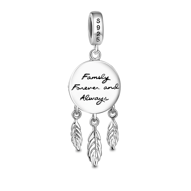 Gnoce Family Tree Dream Catcher Pendant Dangle Charm_2