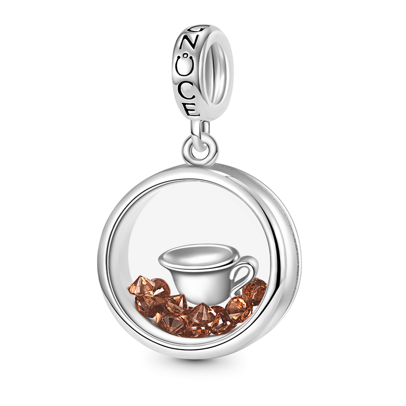 Gnoce Coffee Lover Pendant Dangle Charm_1
