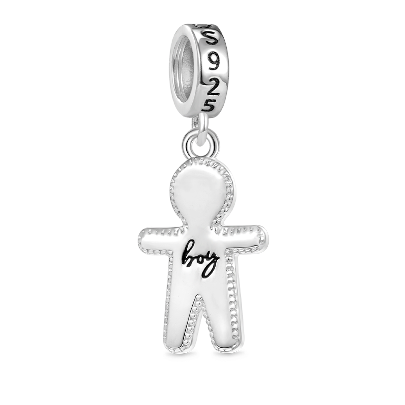 Gnoce Little Boy Pendant Dangle Charm_2