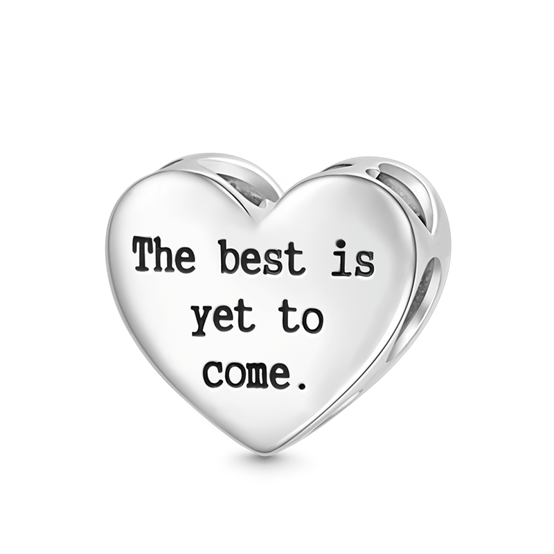 Gnoce “The Best Is Yet To Come ” Blue Heart Charm_2