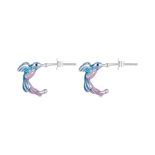 Gnoce Kingfisher Stud Earrings_1