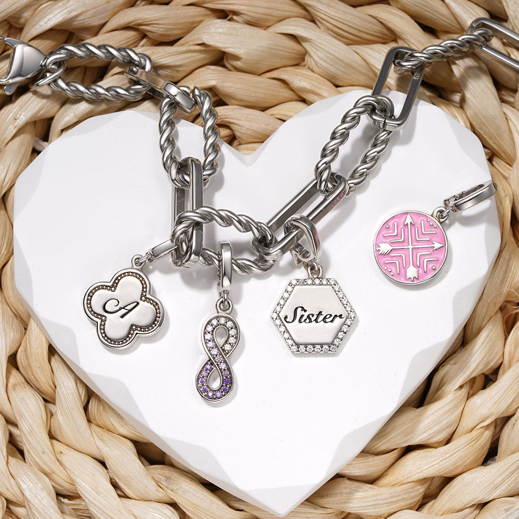 Gnoce Arrow of Friendship Clasp Clusters Charm_3