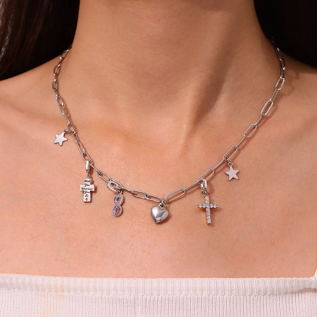 Gnoce Infinity Love Clasp Clusters Charm_5