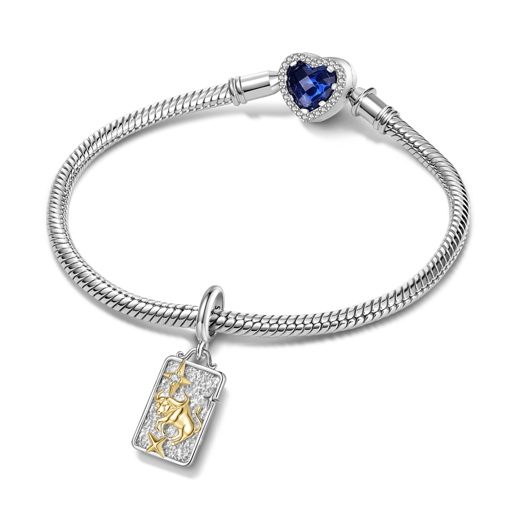Gnoce Constellation Taurus Pendant Dangle Charm_3