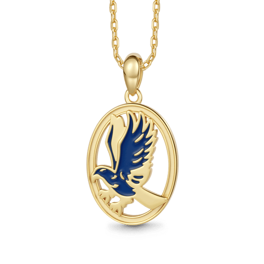 Gnoce Harry Potter Ravenclaw Eagle Necklace_1