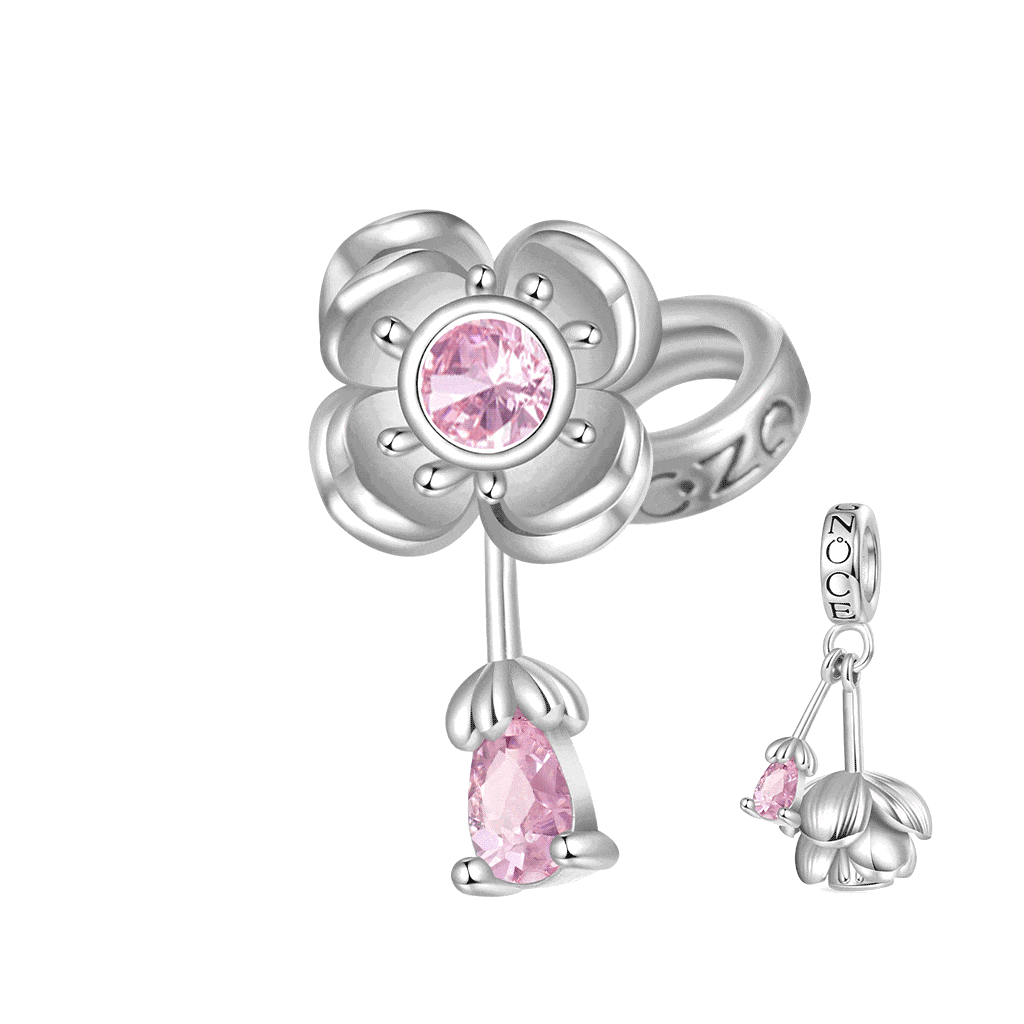 Colgante de Flor de Cerezo en Flor