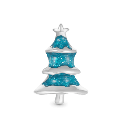 Colgante Árbol de Navidad Azul