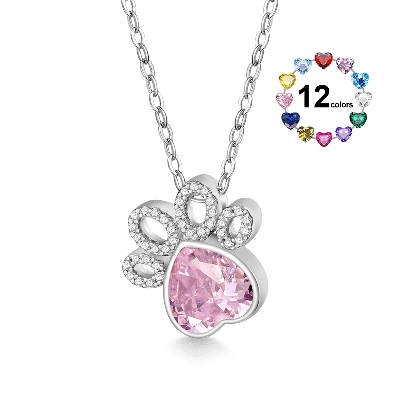 Collar Piedra de Nacimiento Garras de Gato