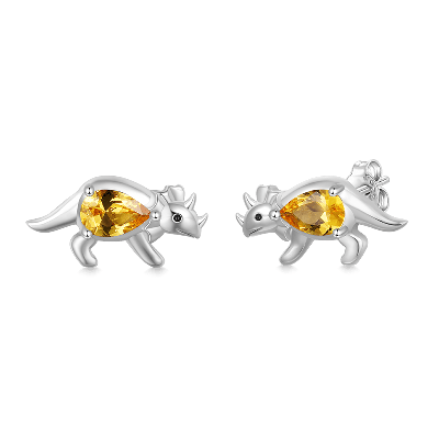 Pendientes Triceratops