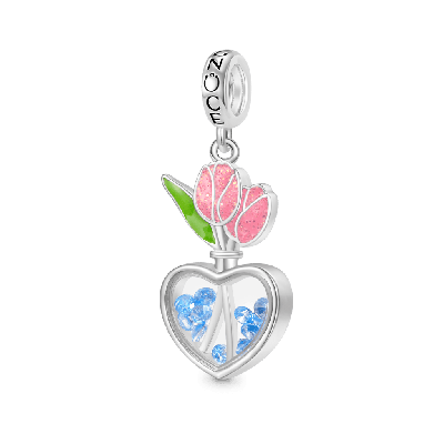Colgante Corazón Tulipán