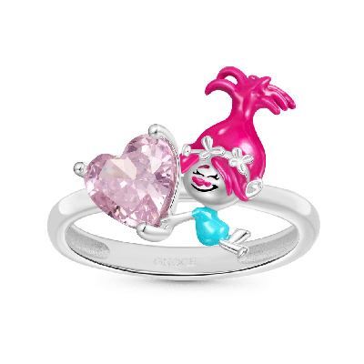 Trolls Anillo Amapola Abraza