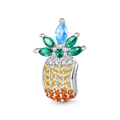 Charm Diamante Completo Piña