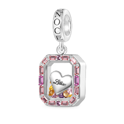 Colgante de Diamante de Vidrio de Color
