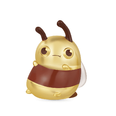 Charm de Abeja Gruesa