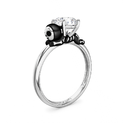 Anillo de Hombre de Jengibre Esquelético